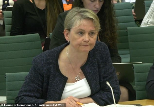 Home Secretary Yvette Cooper , pictured in May, has placed herself in opposition to some of her colleagues, including many from the 'Red Wall' wave of Labour MPs