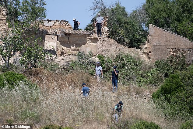 Police have been searching various abandoned buildings