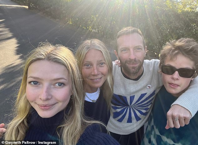 Chris famously split from actress wife Gwyneth Paltrow , the mother of his two children Apple, 21, and Moses, 19, in March 2014 after ten years of marriage