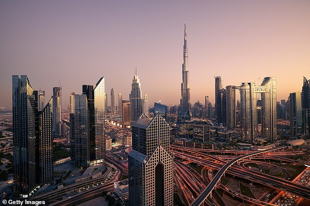 Sam Applegarth, 31, moved from West Yorkshire to Dubai (pictured) and switched to hair loss drug dutasteride, which is not licensed in this country