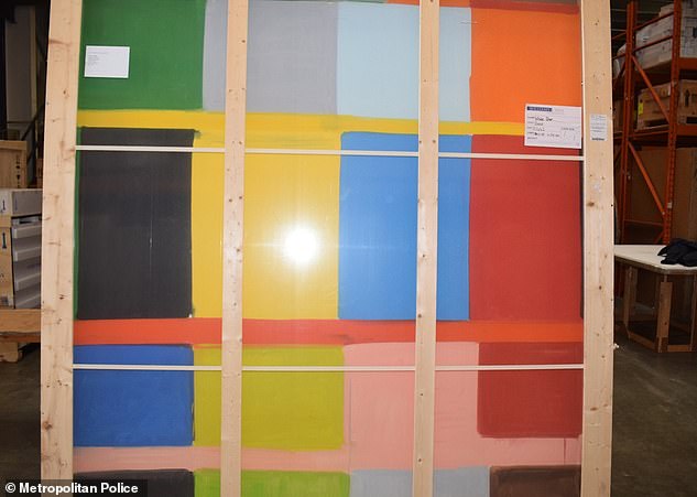 A Picasso painting seized from Ahmad's collection, which will now be sold