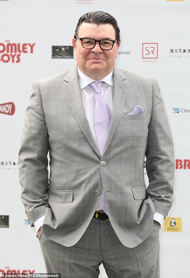 In 2020, Jamie revealed he suffered a heart attack, just like his character did in the BBC soap (pictured in 2018)
