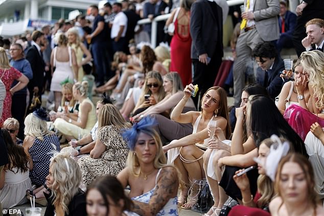 Hundreds turned out for the event, which has been held at Epsom Downs since 1780