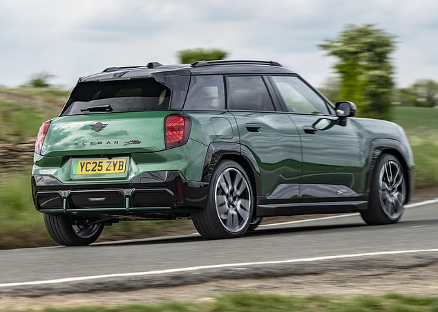 It may be a compact SUV but the JCW Aceman still a far cry in size from the original 10ft long Mini