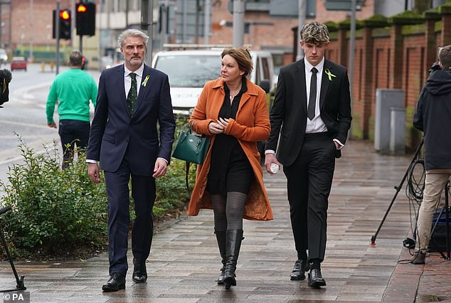 Last month, Nottingham announced they would grant posthumous degrees to Barney and Grace, but David says, ¿I would struggle to go and collect it as the pain of not seeing him getting it himself would be too much, especially when everyone else is graduating and quite rightly happy to be starting the next chapter of life'
