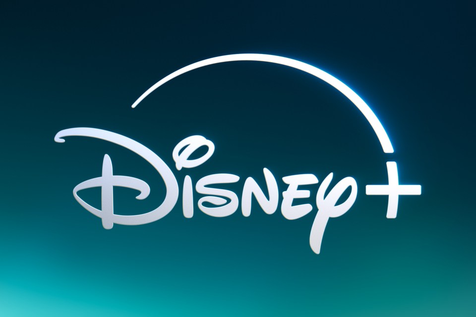 Disney+ logo.