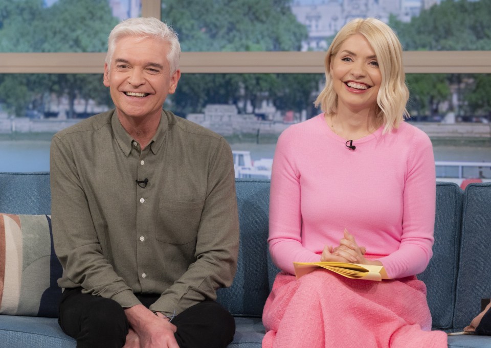 Phillip Schofield and Holly Willoughby on This Morning.