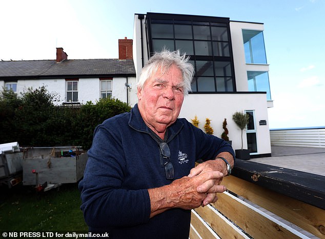 Vic Crosthwaite, 83, the long-suffering neighbour whose ordeal drew sympathy from Grand Designs viewers after his home was consumed by constructions works