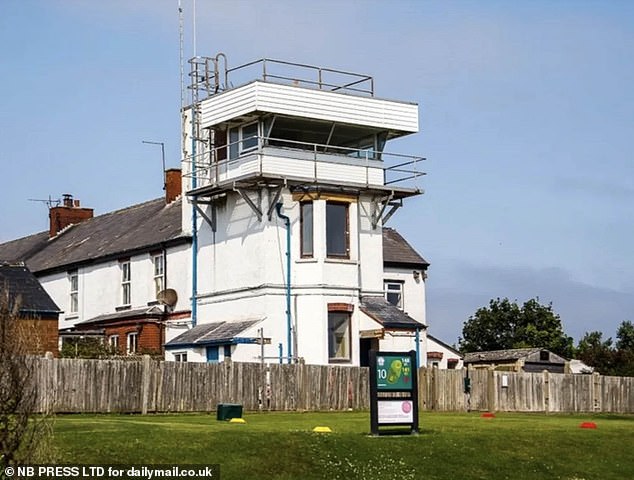 During its construction, neighbours say they lived under scaffolding for five years. Pictured: The former Flamborough coastguard station