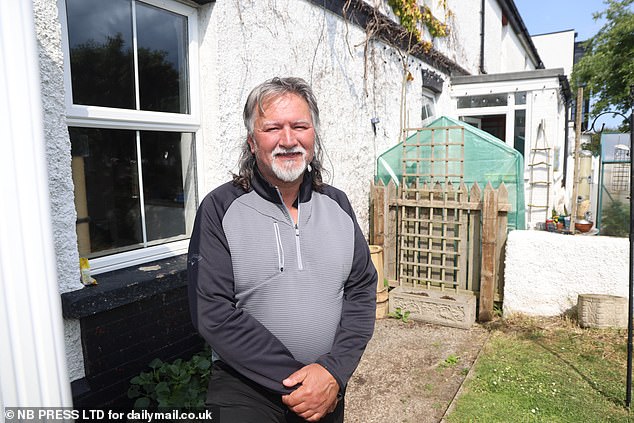 Neighbour Guy Raynor-Edwards believes the house has been unoccupied