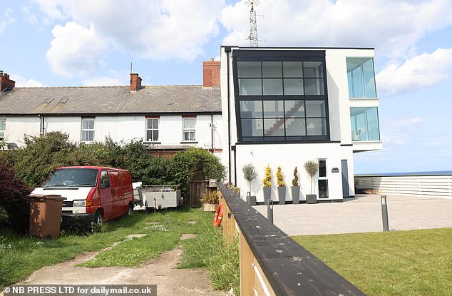 The striking property has been turning the heads of tourists visiting the area