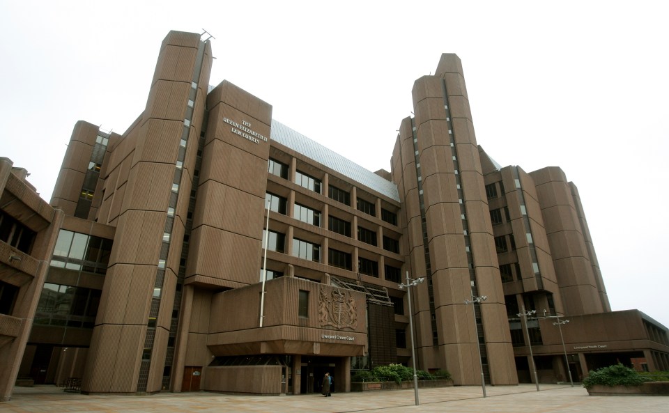 Liverpool Crown Court building.