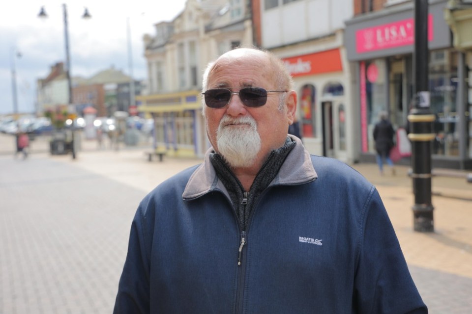 Dated: 03/06/2025.BRIDLINGTON SUN EXCLUSIVE .Bridlington the seaside town and civil parish in the East Riding of Yorkshire, England, behind its tourist freindly facade faces difficulties such as drugs and crime...Pictured is Ken Wicks aged 80 .See copy by North News