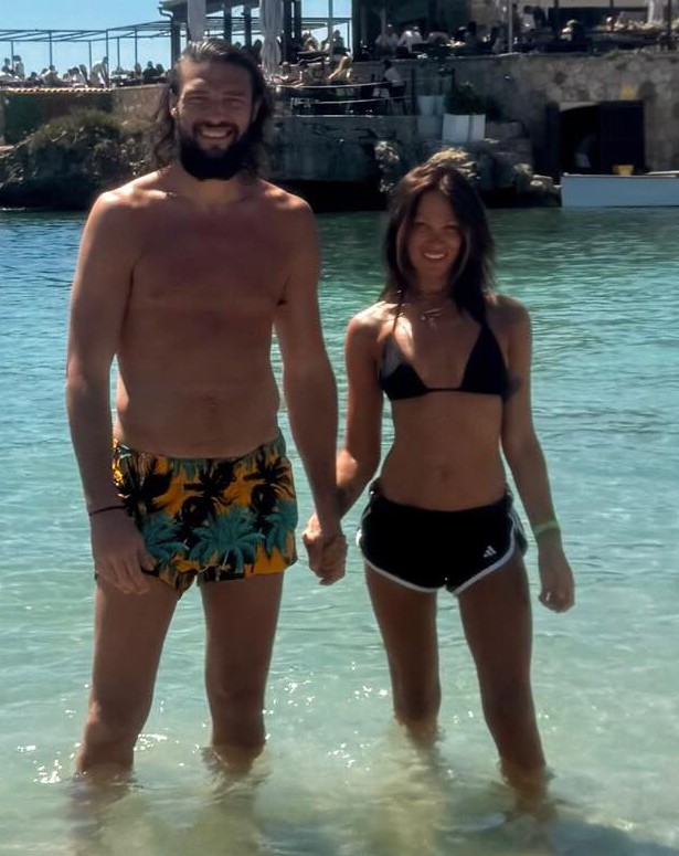 Lou Teasdale and Andy Carroll Magaluf,