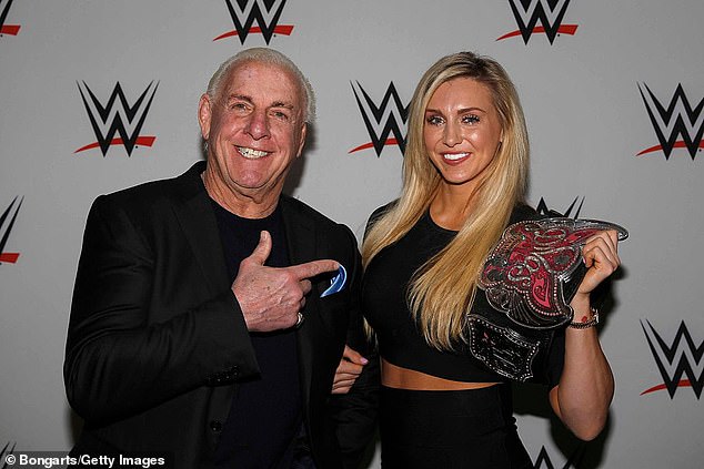 The 76-year-old is pictured with his daughter Charlotte, who followed in his footsteps