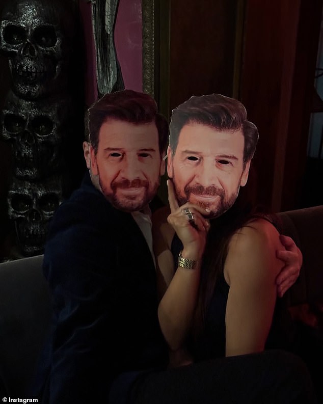 Last month, Katie kicked off the wedding celebrations with her hen do at luxury boutique hotel Karma Sanctum, with the group wearing Nick Knowles face masks