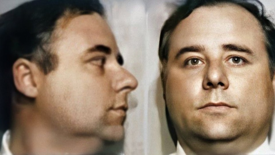 Mugshot of John Edward Robinson.