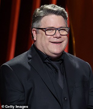 Sean pictured at the Golden Globes in 2024