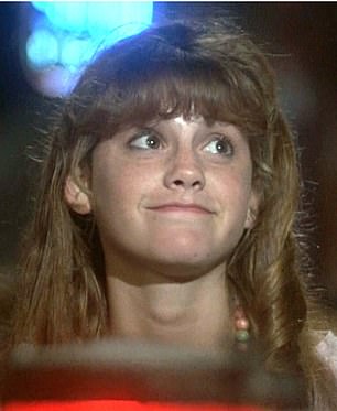 Kerri pictured as Andy in the movie