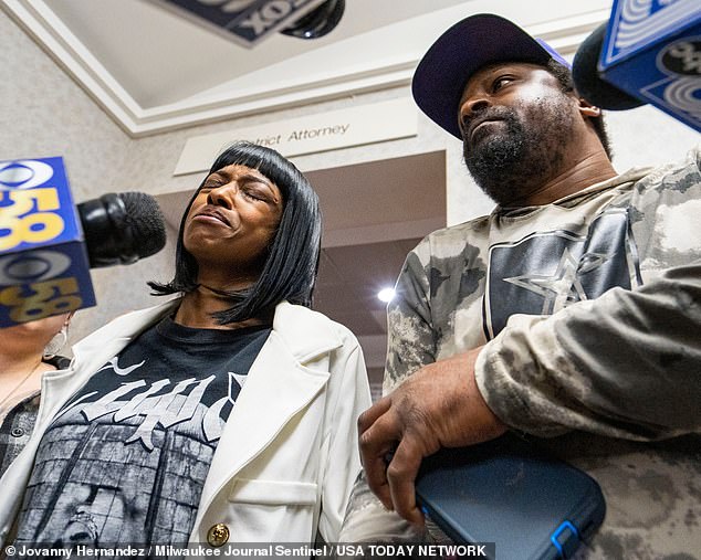 Robinson's mother, Sheena Scarbrough (pictured left), said that her daughter was a 'loving daughter, a cherished sister, and a dear friend to many'
