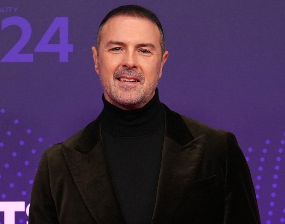 Paddy McGuinness at the 2024 BBC Sports Personality of the Year Awards.