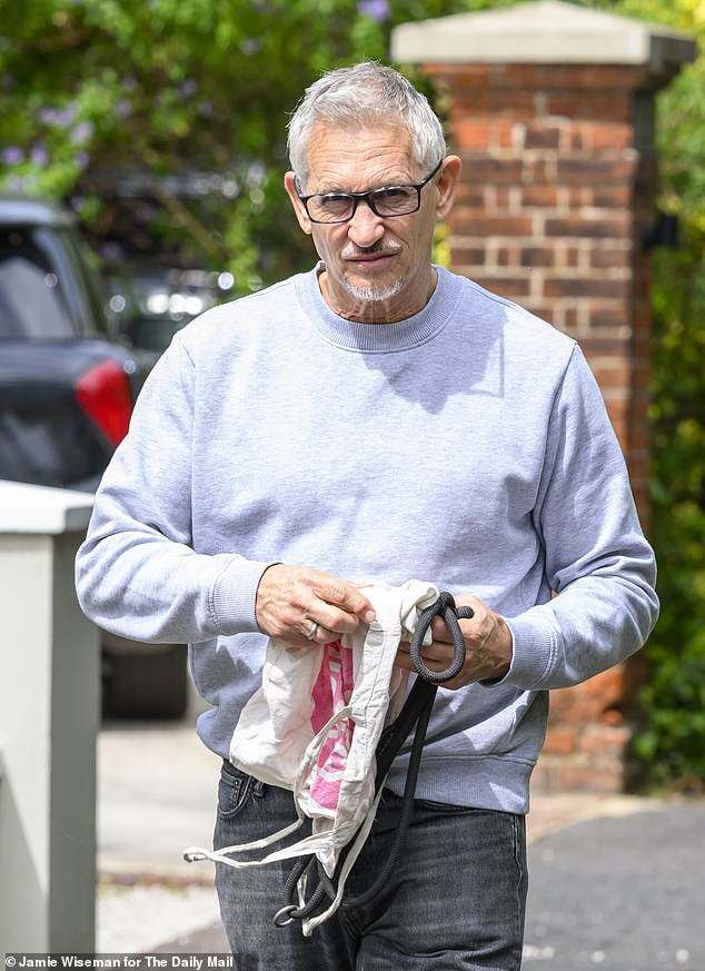 Lineker (above) left his Match Of The Day role early after sharing an anti-Zionism post that had an illustration of a rat, which is how the Nazis characterised Jews