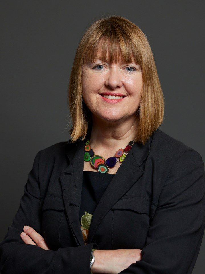 Official portrait of Sarah Gibson MP.
