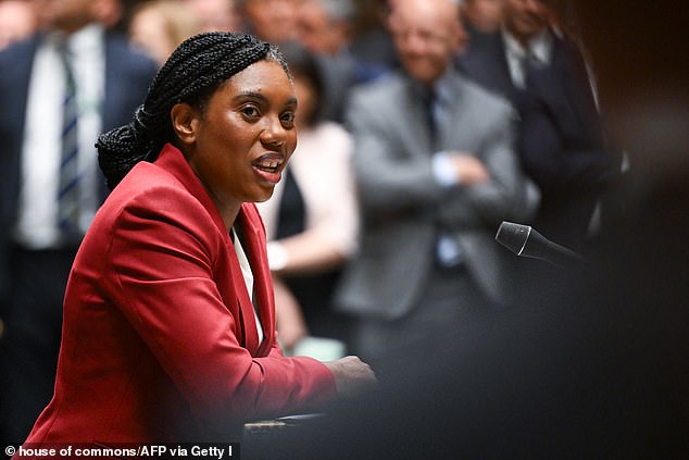 The poll is not good news for Kemi Badenoch as most expected her to be swapped out before the next election