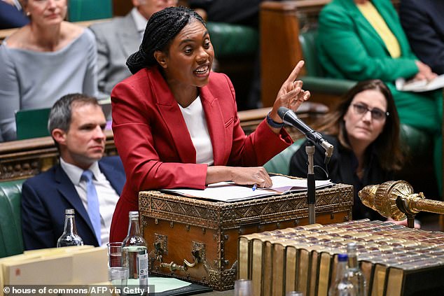 Tory members don't seem to think that Kemi is facing the wrong way, they just want her to run, rather than walk, in the direction she has set