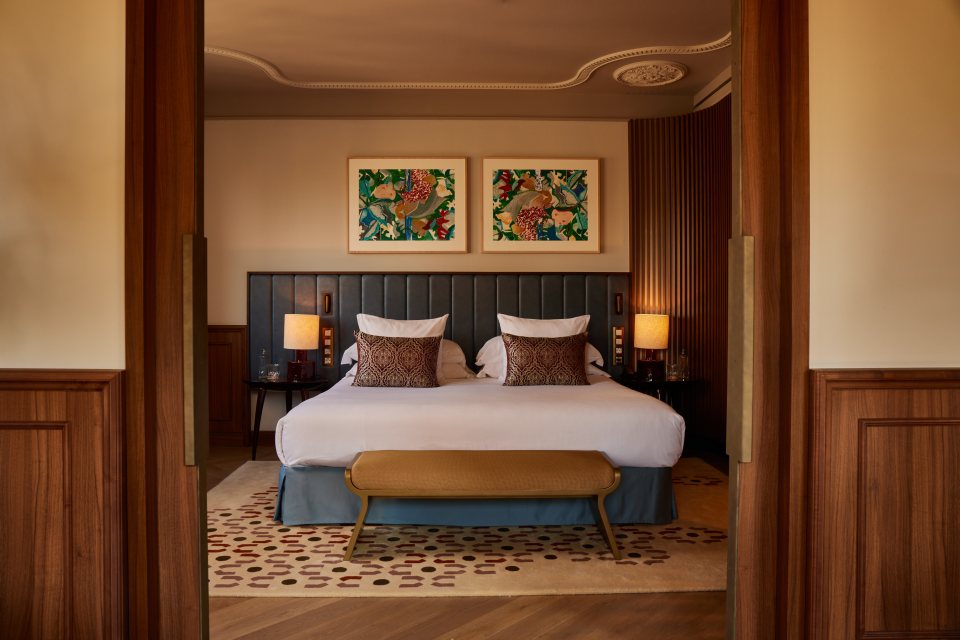 Grand Hotel Central Grand Suite in Barcelona.