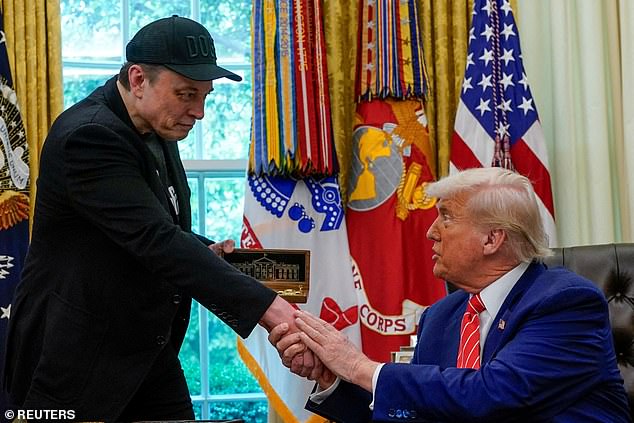As recently as May 30, Trump was repeatedly praising Musk for his DOGE efforts during a press conference in the Oval Office, even presenting him a golden key to the White House