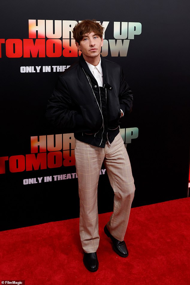 Standing at 5ft 8", Barry Keoghan (pictured) would be considered too short for an average-height woman