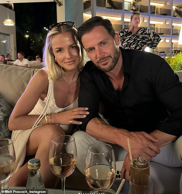 After failed romances with the likes of former glamour model Katie, Rhian Sugden and ex wife Jodie, he is now happily married to wife Rachael, who he wed in 2016 (seen together)