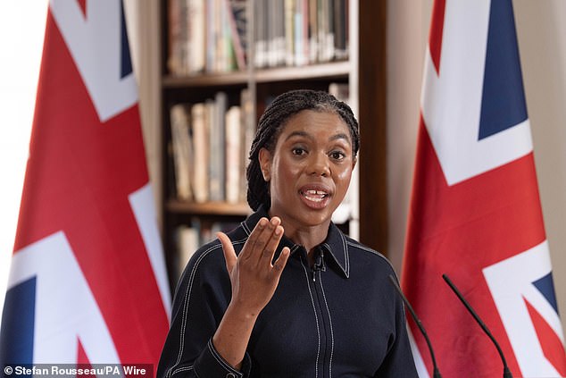 Writing in today¿s MoS, Mrs Badenoch said it was ¿fundamentally unfair¿ that after five years migrants can claim the same benefits as UK citizens regardless of whether they have paid taxes