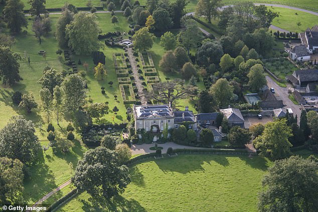 Furious neighbours of King Charles 's country home say they have nowhere to park because of hordes of tourists visiting the estate (pictured)