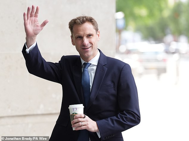 Asked if he would also ban face coverings at surgeries in his Croydon South constituency, shadow home secretary Chris Philp said: 'I have in the past spoken to people obviously wearing a burka – I represent a London constituency – but everybody can make their own choices, that's the point she was making.'