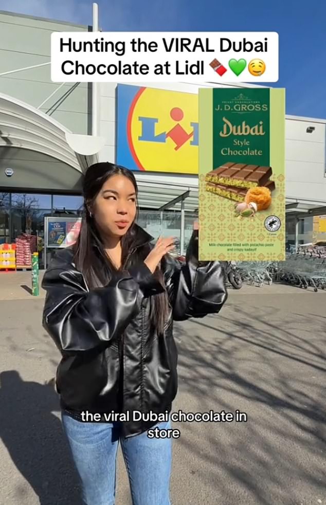 British shoppers have gone into a frenzy over the launch of Dubai chocolate at UK supermarkets