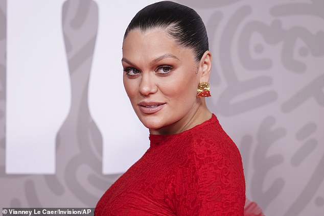 Jessie J at the Brits in 2023. She has said her breast cancer diagnosis is 'a very dramatic way to get a boob job', adding that she will 'come back with massive t*ts and more music'