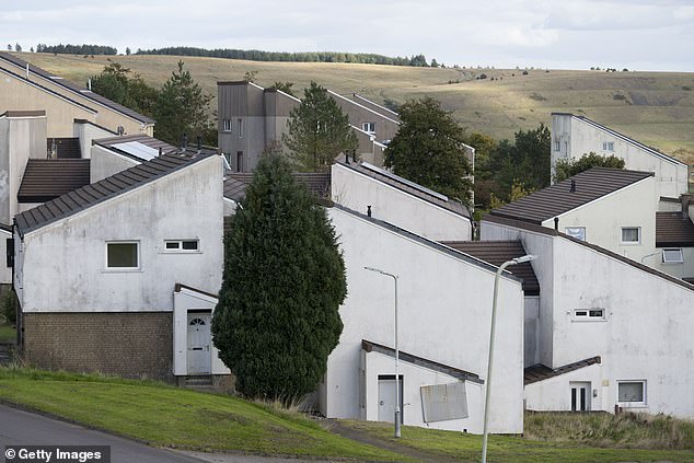 Two-thirds of the homes deemed uninhabitable have been bulldozed in the troubled estate since the 1990s