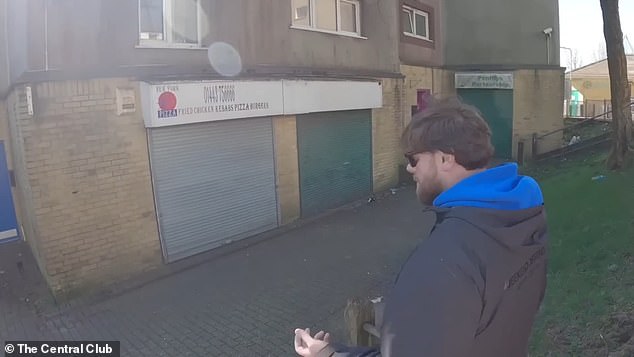 A lonely shop, Woody's newsagents, and a concrete basketball court is all that remains of any form of amenities