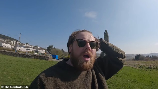 Former shoplifter and heroin addict Cullain Mais described it as a 'real eye-opener' when he recently took his cameras inside the dilapidated estate for his successful podcast The Central Club