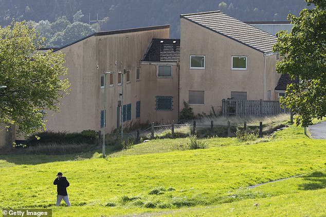 The council estate, which was developed in 1966, overlooks both valleys of the Rhondda Fawr and Rhondda Fach -- October, 2018