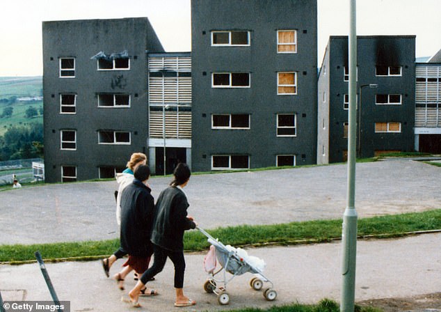 In its heyday, 951 two and three-storey terraced homes were at the centre of a thriving community