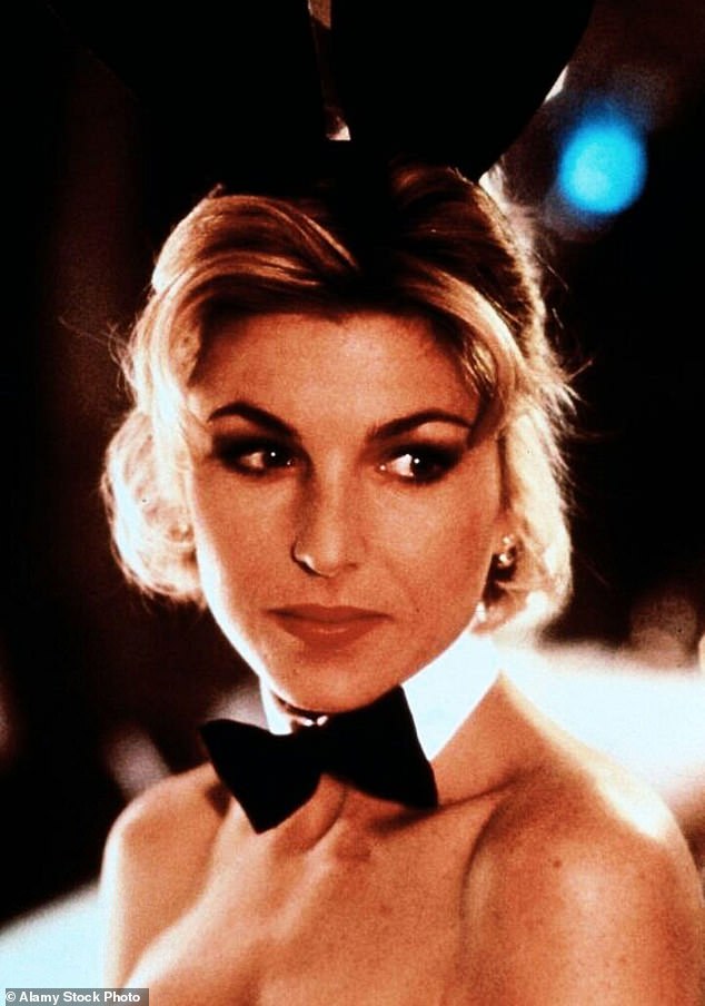 Laurie became a Playboy Bunny waitress at Lake Geneva Playboy Club after getting fired from the police force. Pictured: American actress Tatum O'Neal playing Laurie in the film Woman on Trial: The Lawrencia Bembenek Story