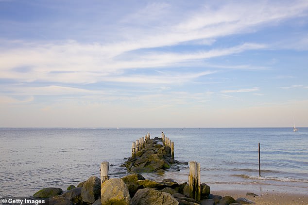 The family is preparing to relocate to a luxury home in Sands Point, Long Island, New York. The area is seen above