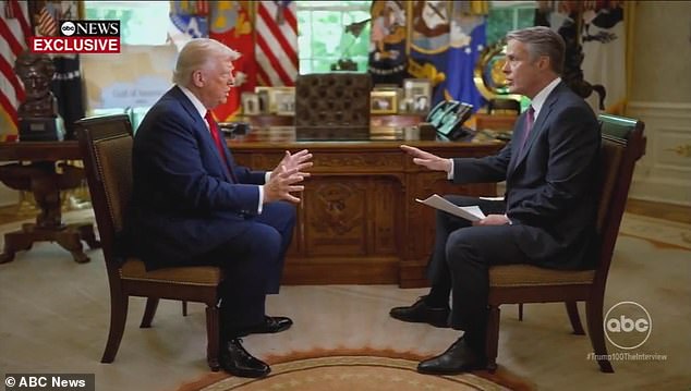 Donald Trump told ABC News' Terry Moran that he personally selected the journalist for his interview because he'd 'never heard of' the veteran reporter