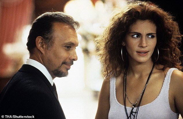 It's Hector Elizondo!; He is seen above with Julia Roberts in Pretty Woman (1990) where he played hotel manager Barnard "Barney" Thompson