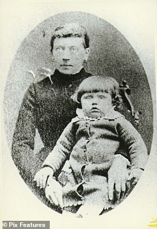 Baby Adolf with his mother Klara who would die in 1907 without ever learning the monster she had created