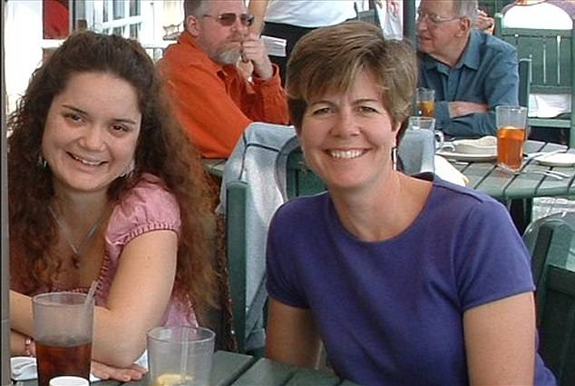 Susan with her stepmother Suzanne. 'Susan was the youngest of my husband Ty’s two daughters from a previous marriage and it was in the hope of one day contacting her spirit that I had trained as a medium,' writes Suzanne