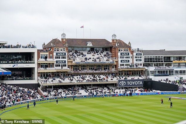The plush properties offer exceptional views of the Oval in south London, pictured, which often hosts England matches